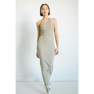 The-line-by-k Women's Green and Khaki Dress